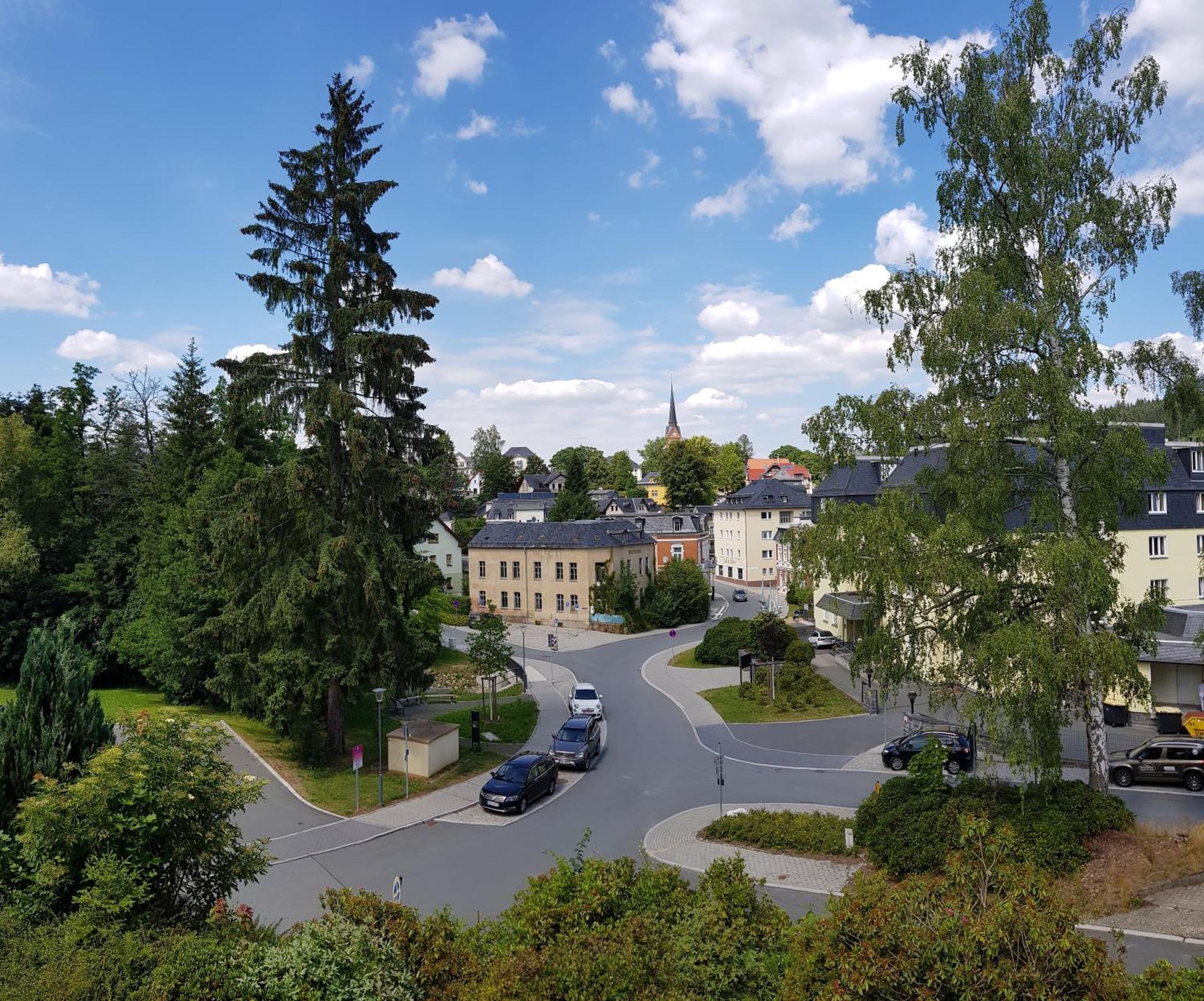 Villa Goldbrunnen Ferienwohnung 3 Bad Elster Bagian luar foto