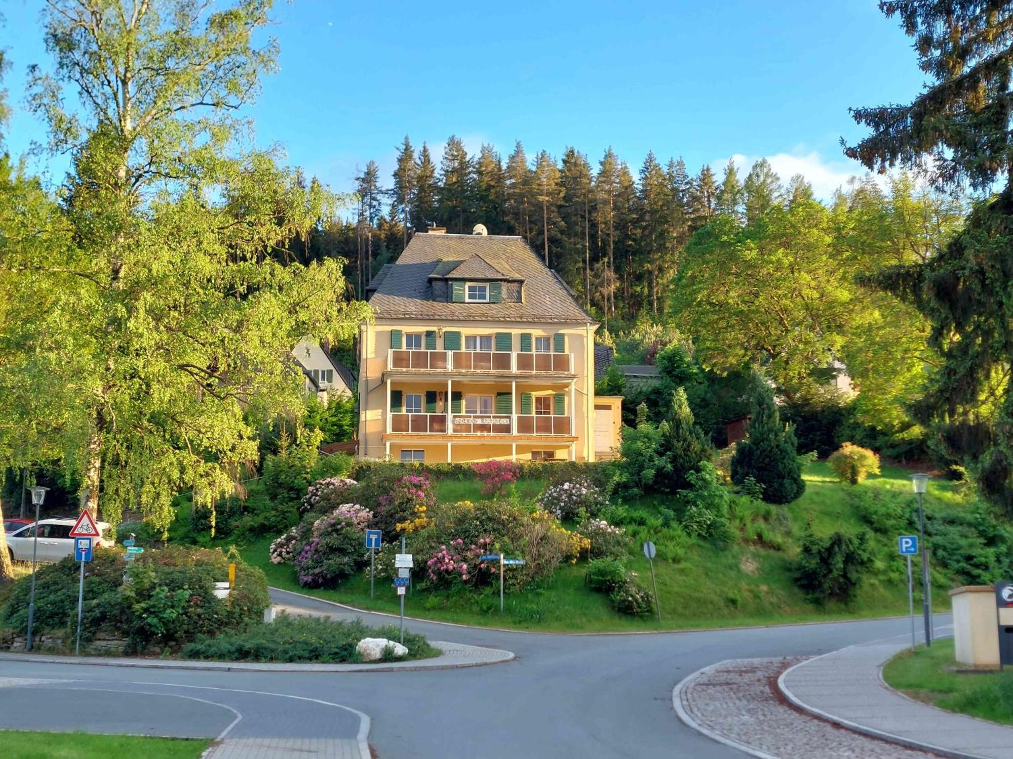 Villa Goldbrunnen Ferienwohnung 3 Bad Elster Bagian luar foto